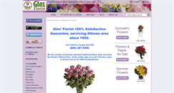 Desktop Screenshot of glasflorist.com